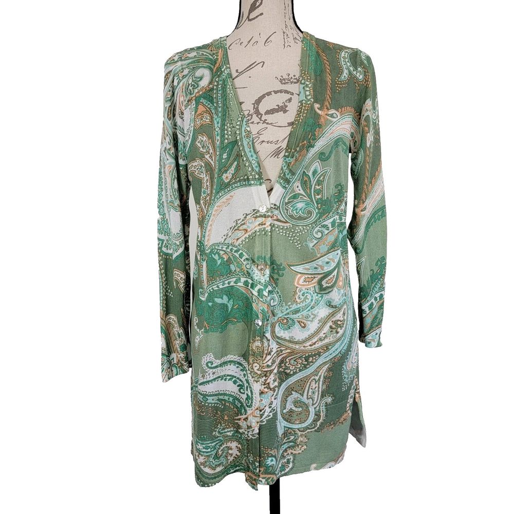 Chico's Women's Size 0 Small Button Up Cardigan Sweater